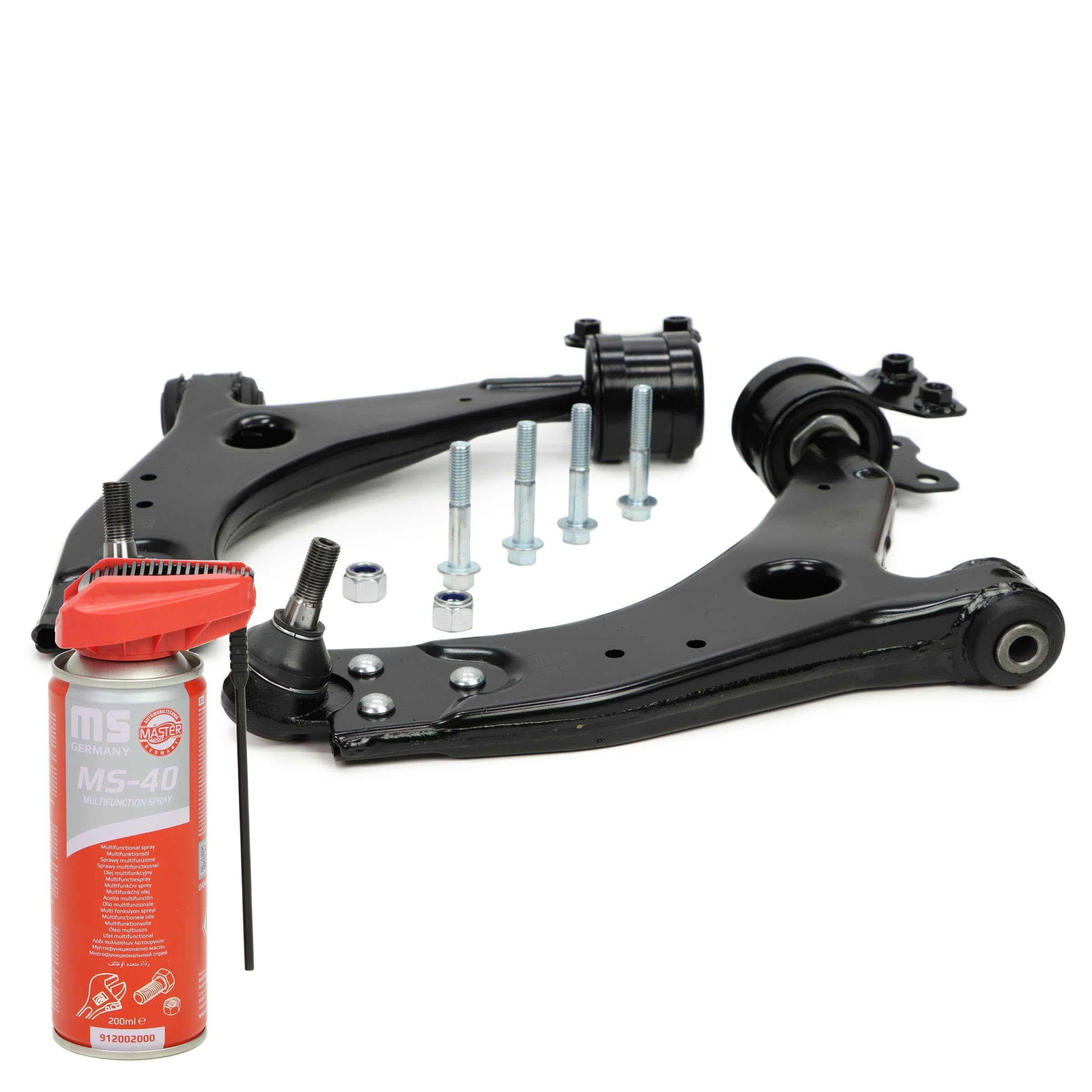 36895/1-KIT-MSP Juego de reparación brazo de suspensión con accesorios Delantero 200ml