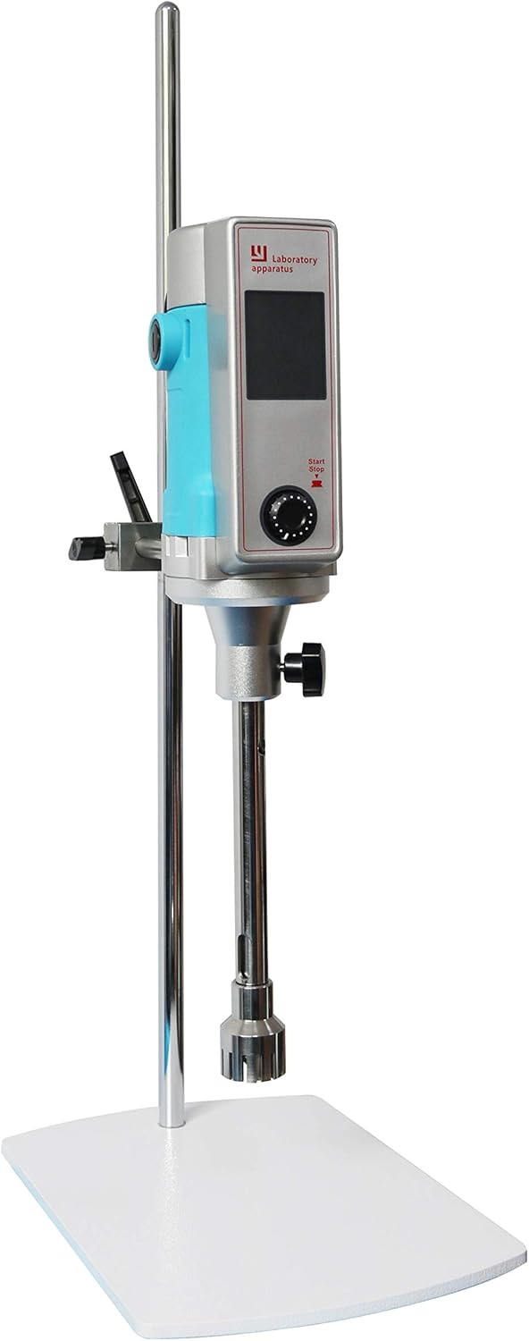 MXBAOHENG High Shear Mixer Emulsifier Disperser Lab Homogenizer Emulsifying Machine 150~13000ml Operating Head 36G 7000mPa.s 110V