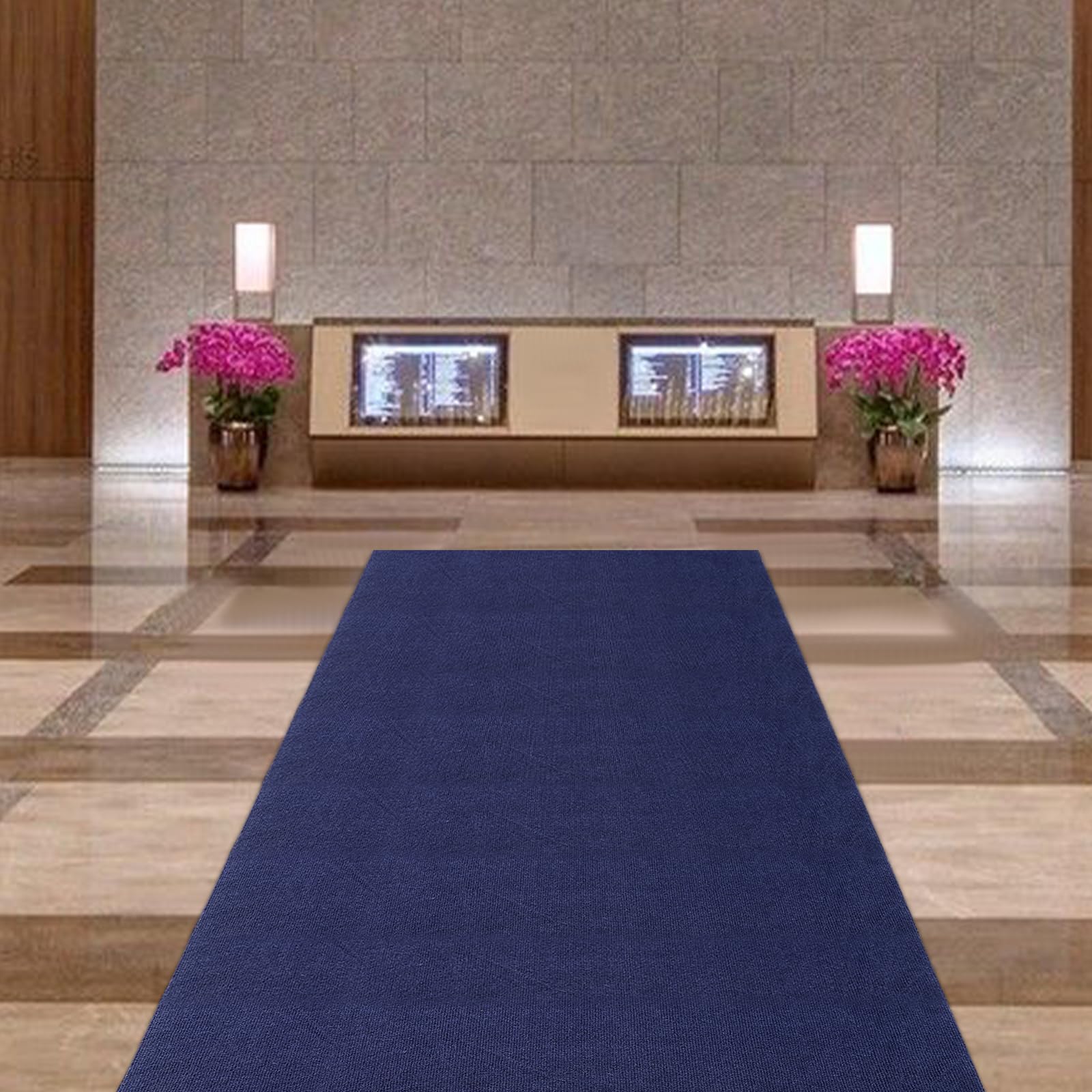 Felpudo 3 x 1,2 m, absorbente de agua, antideslizante, TPE, alfombrilla de