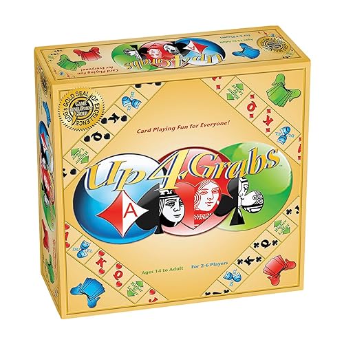 Up 4 Grabs – The Wild Card-Playing Board Game Packed