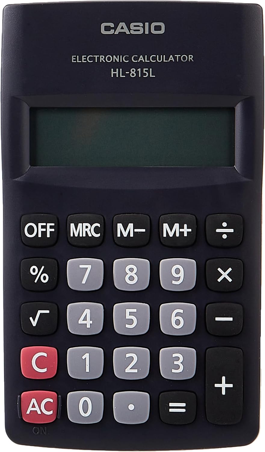 Calcolatrice Tascabile Casio HL-815L - Display 8 Cifre, Radice Quadrata, Nero - Foto 10