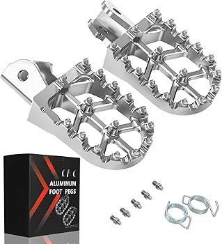 邦楽 NANJAMAN / LIGHT FOOT Amazon.com: JFG RACING Dirt Bike Foot Pegs with Springs,7075