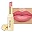 Moisture Nude Pink Lipstick for Women Hydrate Tinted Lip Balm for Dry Cracked Lips Glossy Nude Lip Color Juicy Finish, MA073 Bare Soul