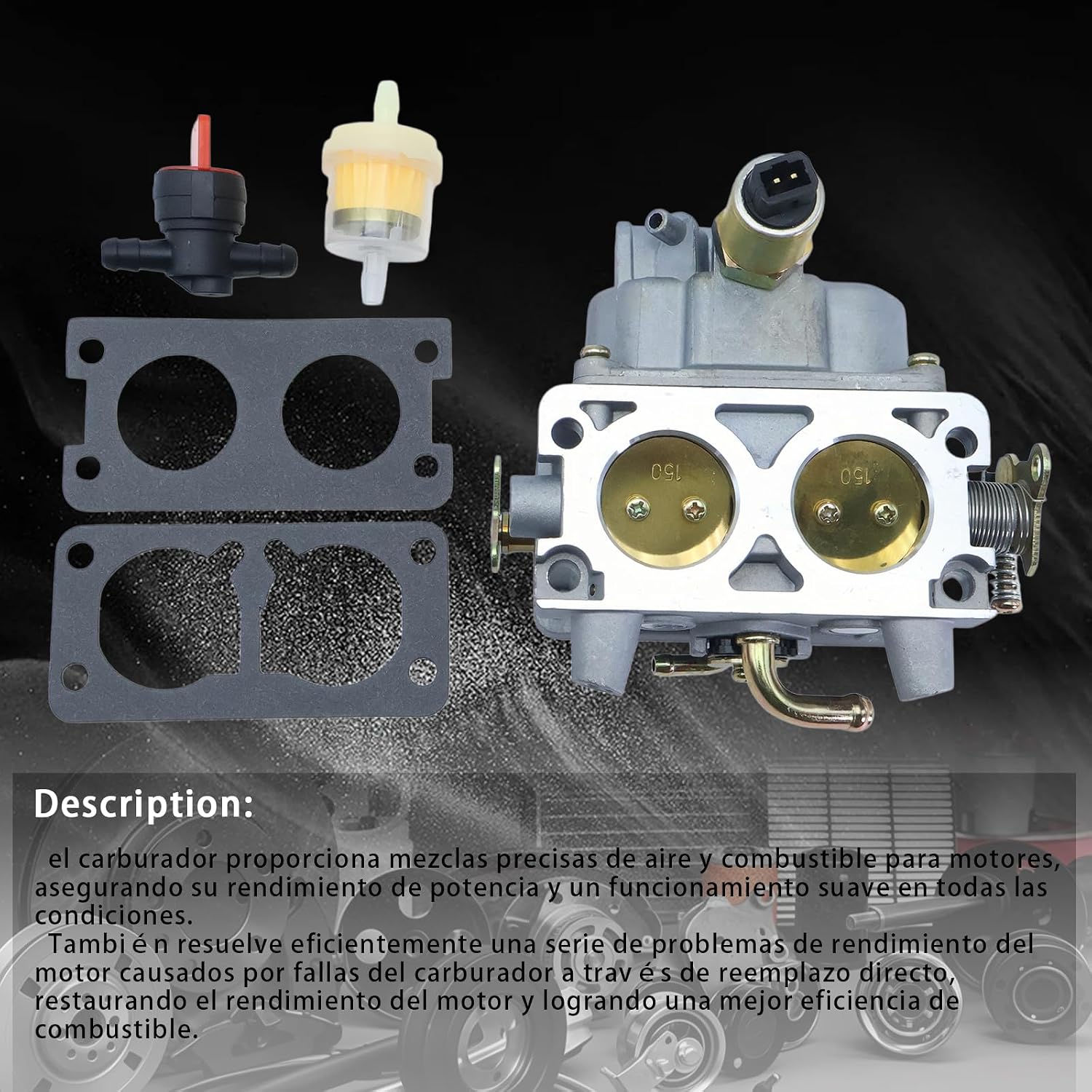Carburetor Compatible With Harbor Freight Predator 670cc 22HP V Twin 61614 Engine,Replace 61614