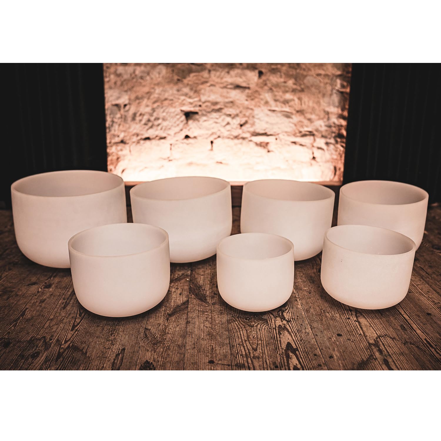 Meinl Sonic Energy CSBSETCHA Crystal Singing Bowl Chakra zestaw z kamertonem keepdrum