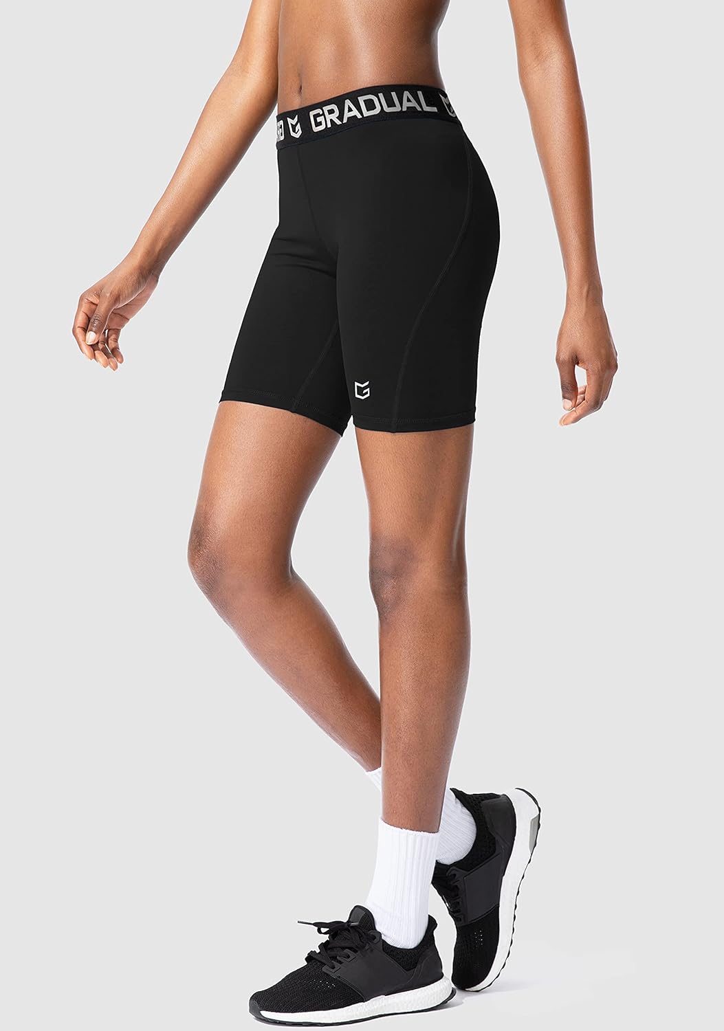 G Gradual Women's Spandex Compression Volleyball Shorts 3" /7" Workout Pro Shorts for Women - Image 4