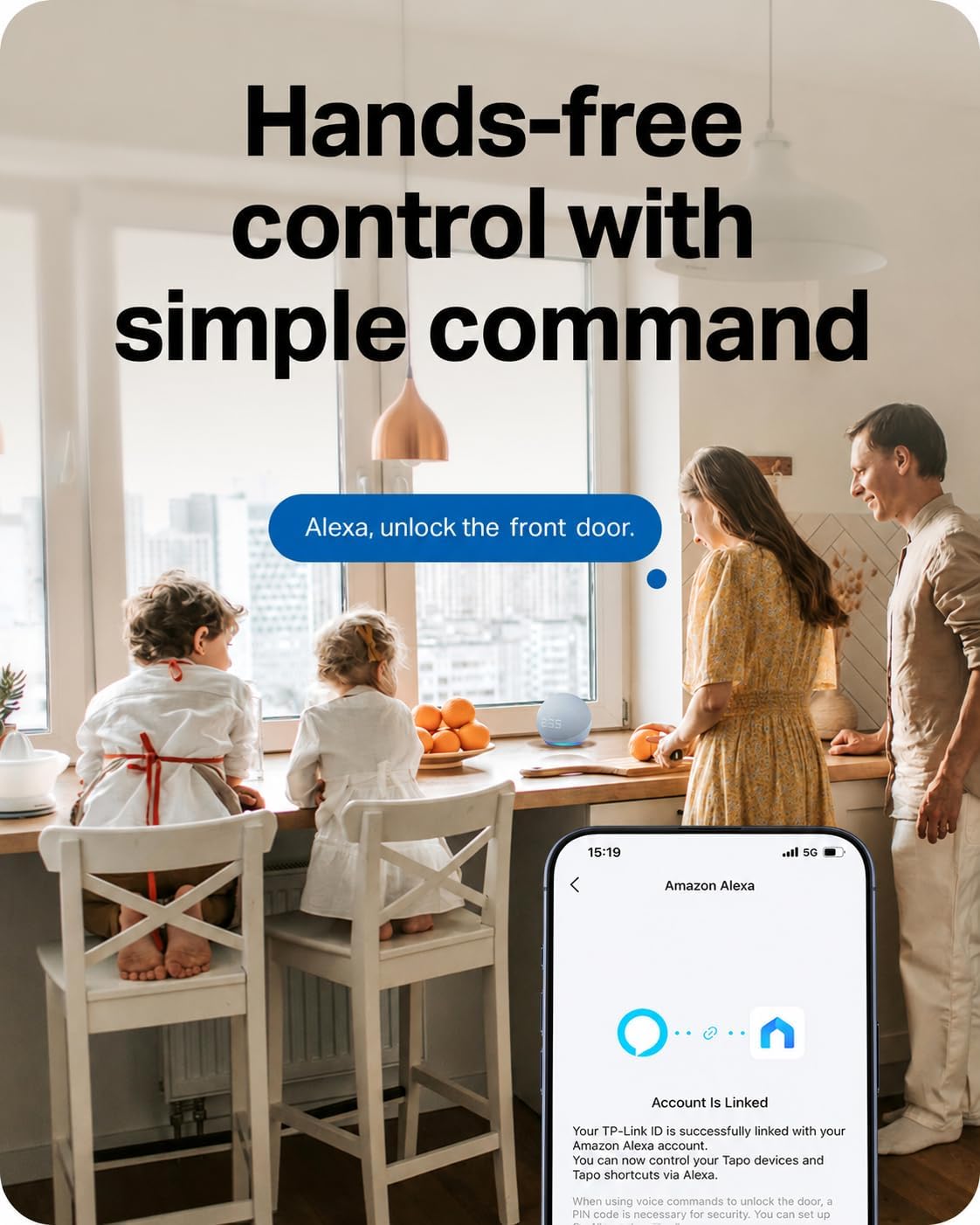 Tapo Smart Door Lock Wi-Fi Deadbolt, Palm & Fingerprint Recognition, Keyless Entry, in-App Monitoring with Scheduled Access, 1-Year Rechargeable Battery, Auto-Lock, IP65, Fits Standard Doors, DL130 13 71sFcVVFOXL. AC SL1402