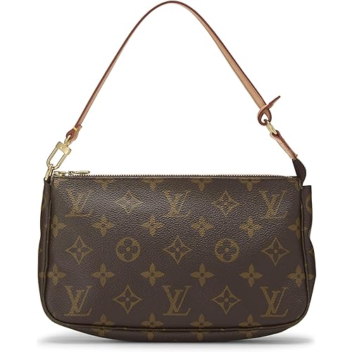 Louis Vuitton, Pre-Loved Monogram Canvas Pochette Accessoires, Brown