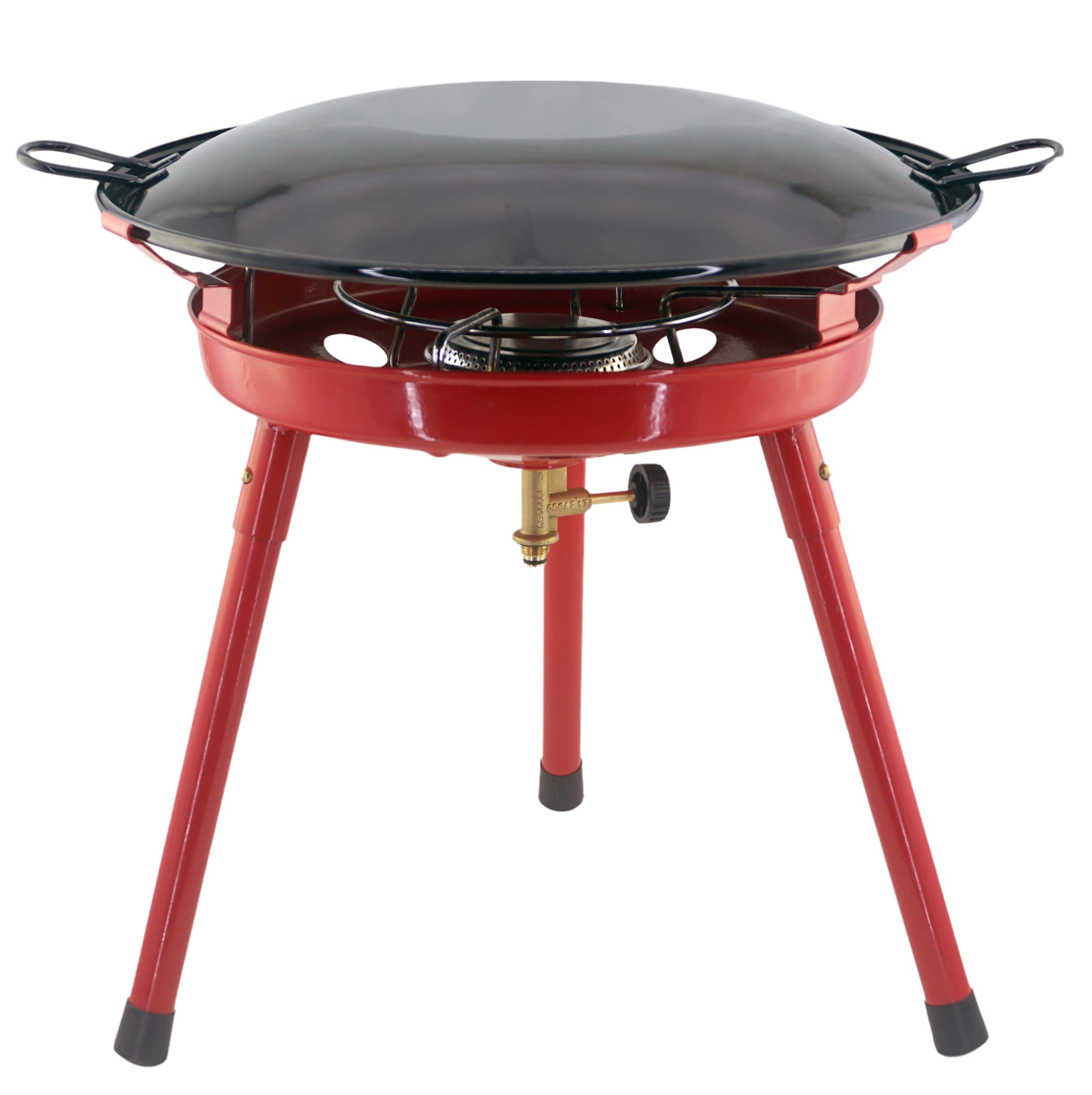 Set Griglia A Gas Woki 30 Mbar Con Griglia, Wok, Piastra Griglia E - Foto 11