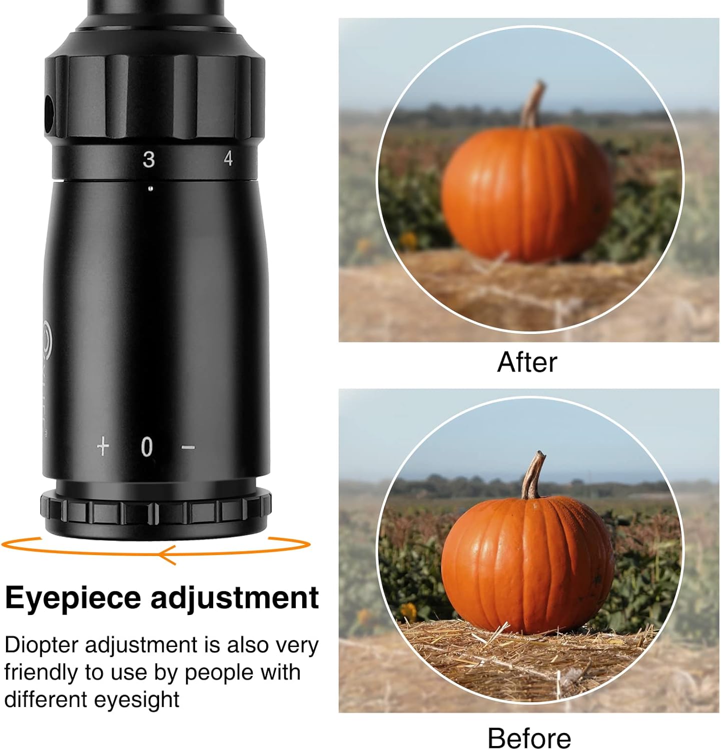CVLIFE 3 9x40 Optics Reticle Crosshair Image