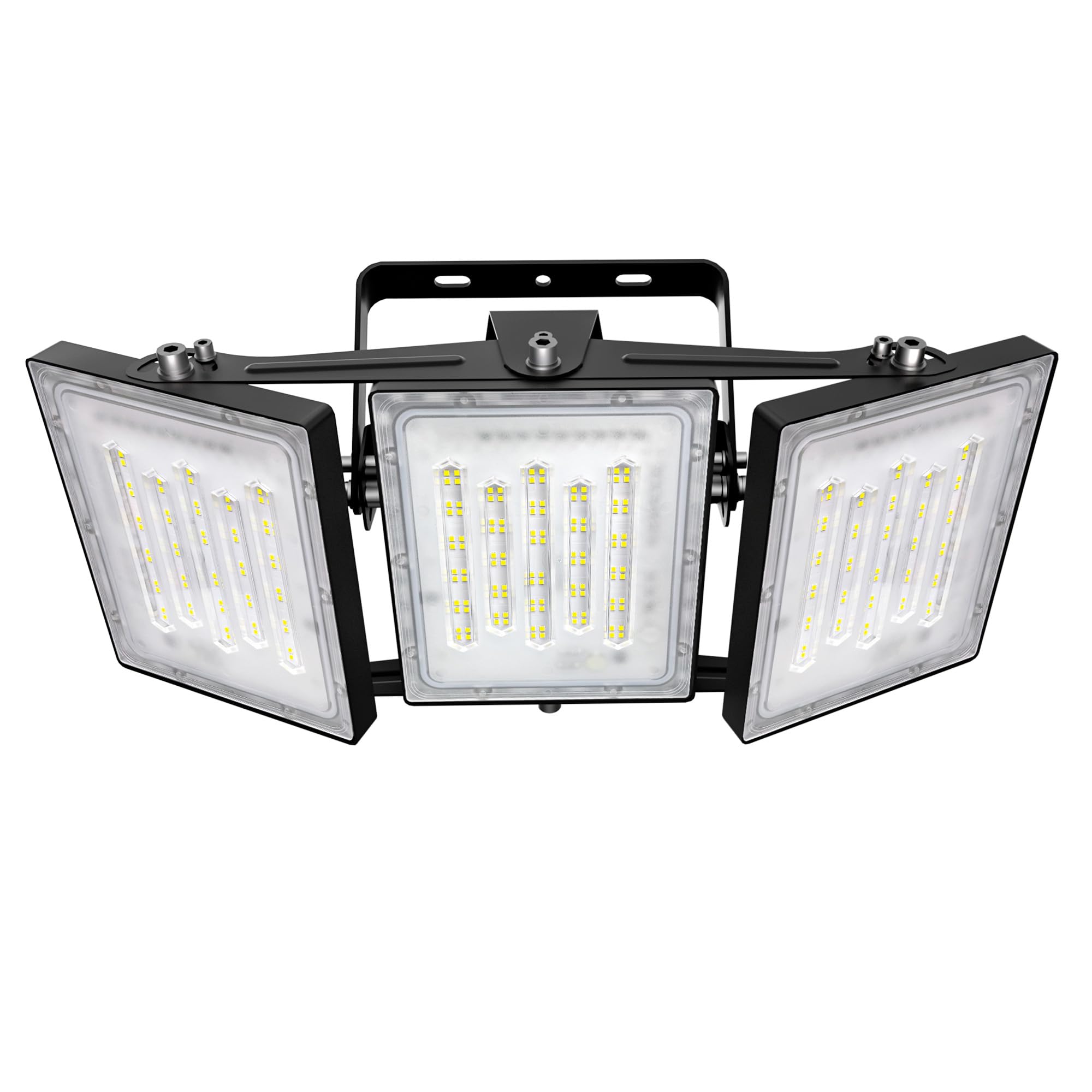 STASUN Faretto LED da 300 W, IP66, impermeabile, 30000 lm, illuminazione esterna a LED, equivalente a lampadine alogene da 1800 W, luce diurna, 6000 K, faretto regolabile per fienili, cortili e garage