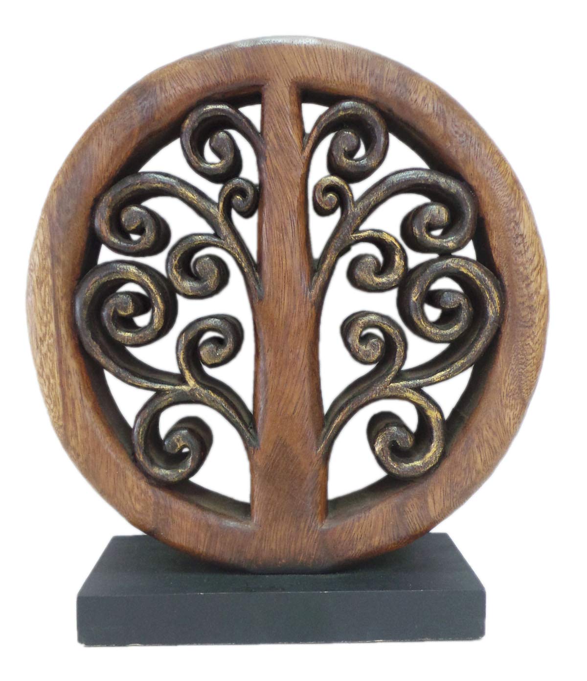 Buy Tree of Life Handcrafted Wooden Sculpture Decorative Celtic Vastu