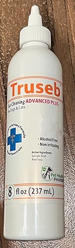 Miniatura 2 de Truseb - Limpiador de oídos Flush Advanced Plus fórmula para gatos y perros, elimina la suciedad y los desechos y ayuda a prevenir problemas,