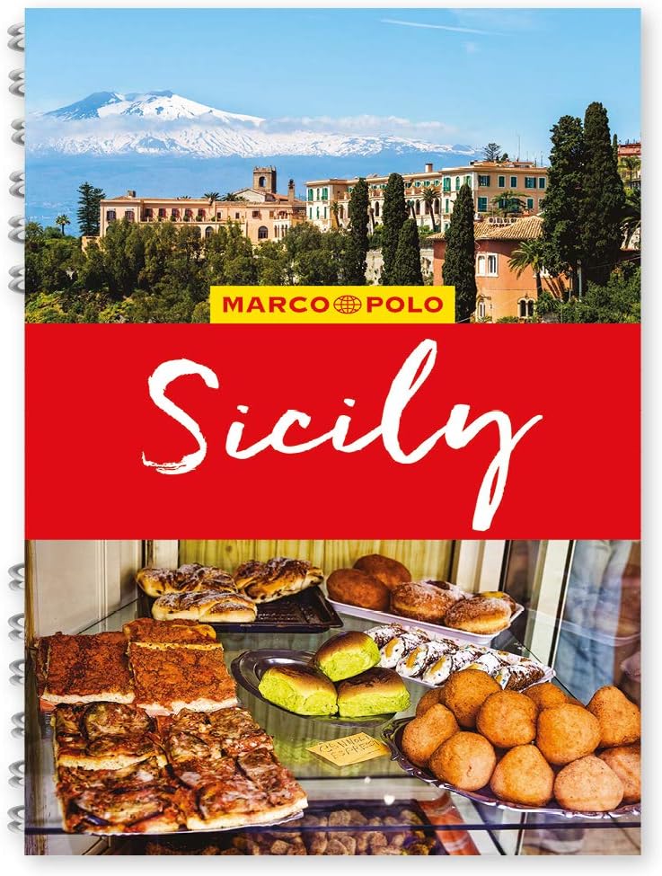 Sicily Marco Polo Travel Guide - with pull out map (Marco Polo Spiral Guides)