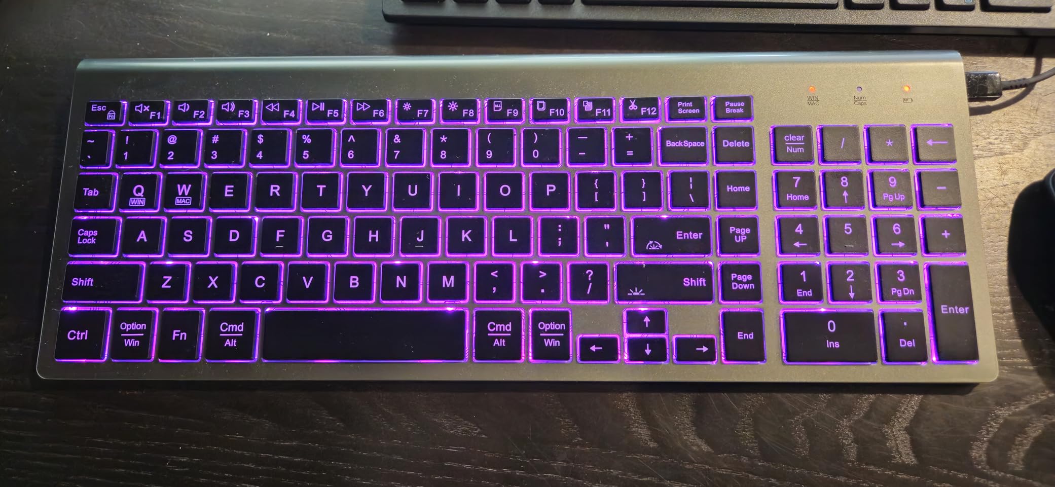 Sablute Ultra-Slim Wireless Keyboard and Mouse Combo KM61 Pro
