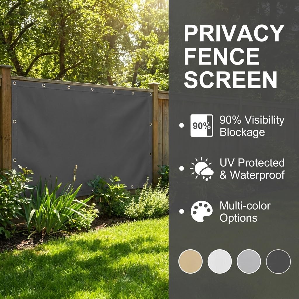 Sonnensegel Rechteckig 2.8x2.9m Wasserdicht Sonnensegel mit ösen UV-Schutz, Winddicht Wetterfest Langlebig für Garten Terrasse Balkon inkl Seile & Kabelbinder, Anthrazit