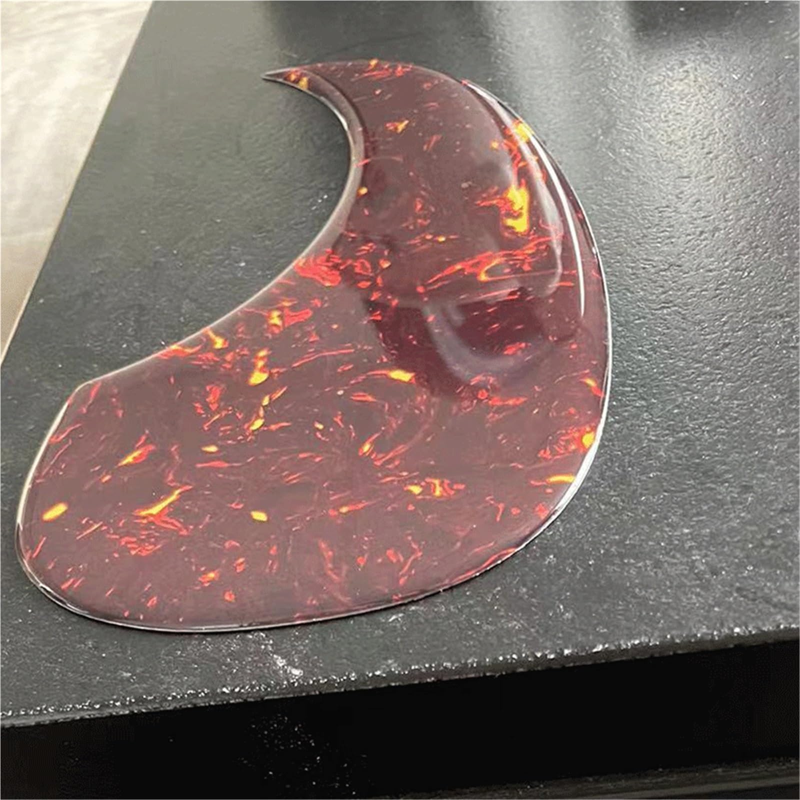 Profesjonalna Maskownica Gitary Akustycznej Folkowa gitara pickguard pogrubiona zakrzywionym ochraniaczem pickguard(Thickened 1 piece)