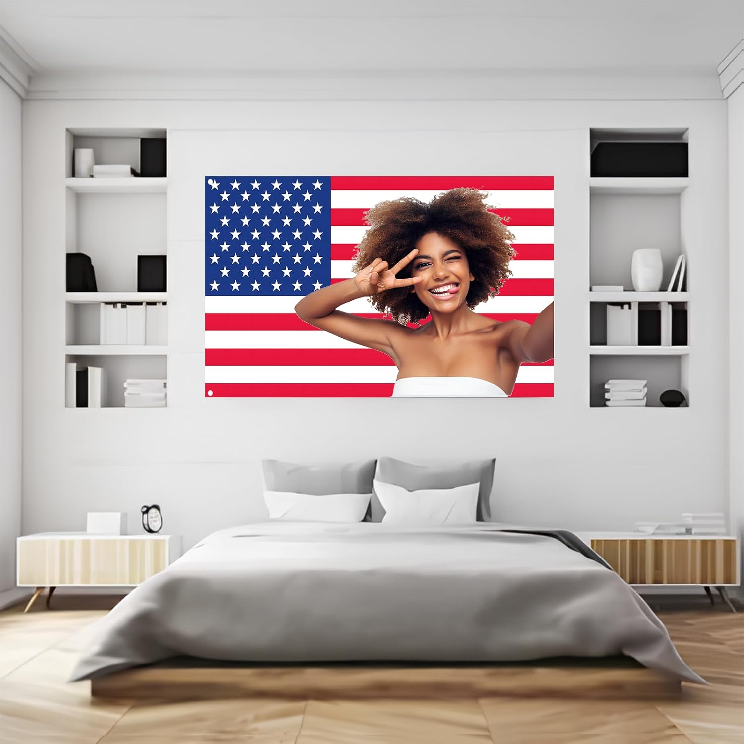 Custom Flag 5x8 Ft Double Sided for Outside Customizable Flag Design Your Own Photo/Text/Logo Customized Flags for Business Family Shool Ect. Personalized Flags for Any Occasions