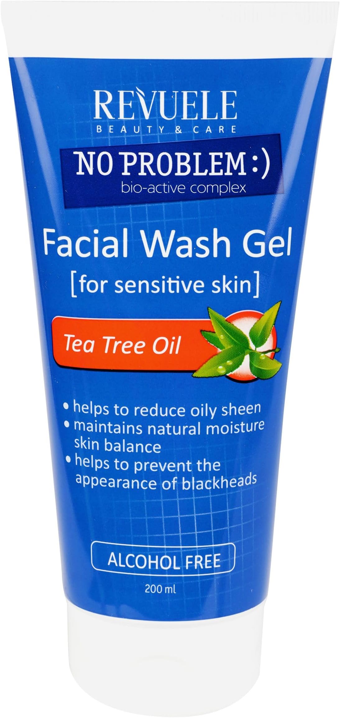 Revuele No Problem Washing Gel Tea Tree Oil 200ml