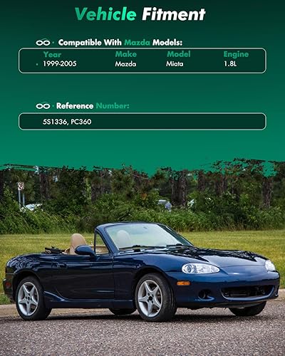 Miniatura 3 de SCITOO Sensor de posición del árbol de levas para Mazda Miata ZJ1018221, BP4W18230, 1999, 2000, 2001, 2002, 2003, 2004, 2005