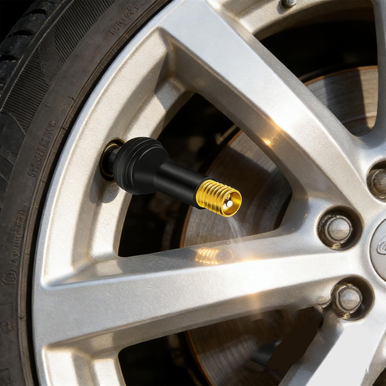 52 / 150Pcs Quick Mount Copper Valves Stems CorrosionResistant for Various Vehicles Tire Valves Stems Metal