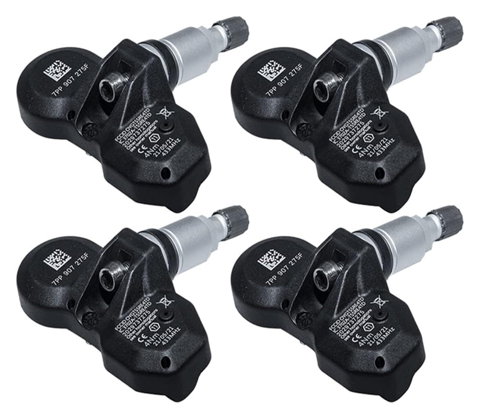 Sensores TPMS sensores inalámbricos para neumáticos de Coche para Audi A4/A4 2002-2009. Sensores de presión de neumáticos 7PP907275F. Sensor de presión de neumáticos TPMS.