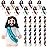 Bememo 50 Pcs Mini Jesus Figures Jesus Loves You Christ Toys Little Christ Figures to Hide and Seek Sunday School Religious Party Favors Gift(Multicolor)