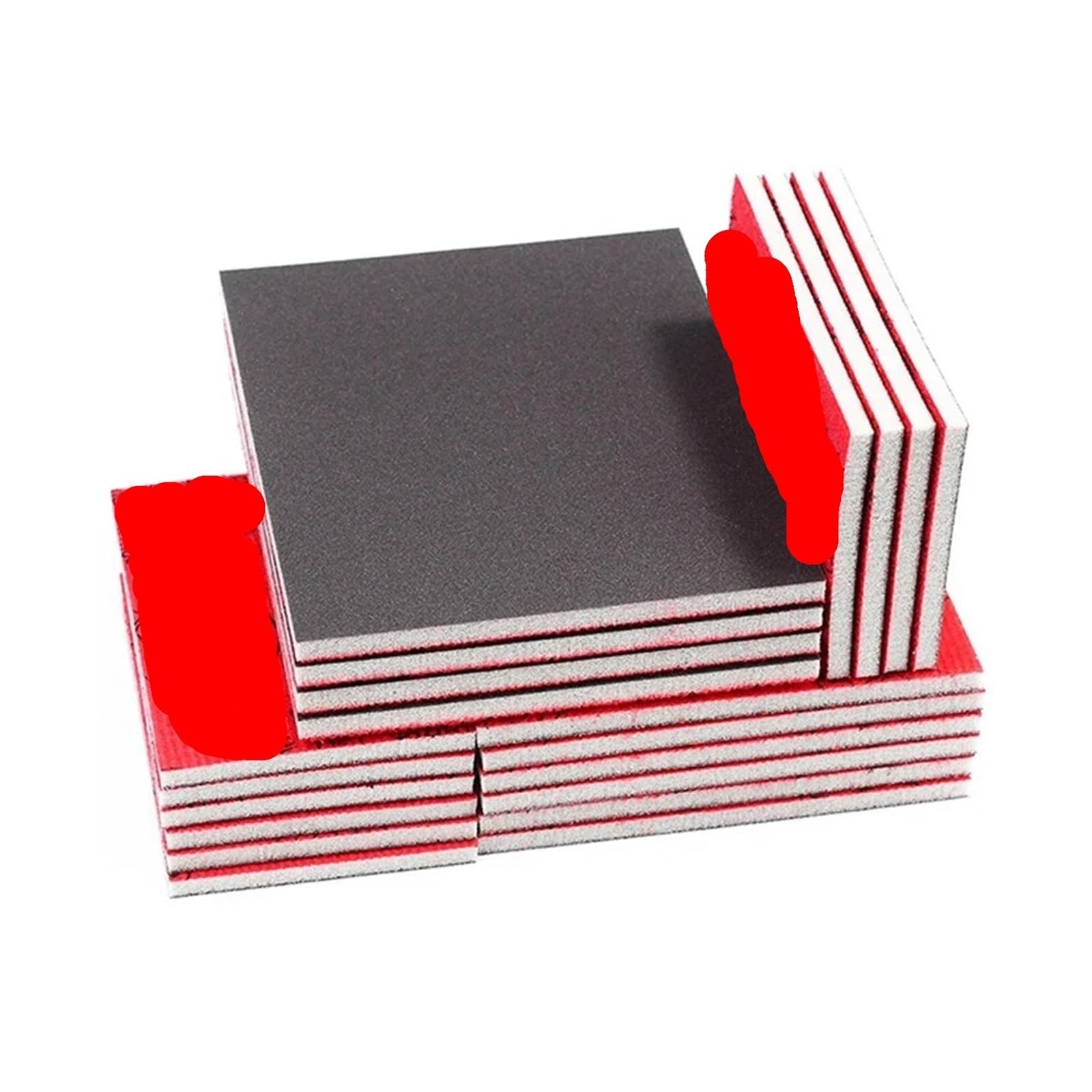 Sanding Sponge 36PCS Sanding Sponge 180-2500 Mesh Ultra Fine