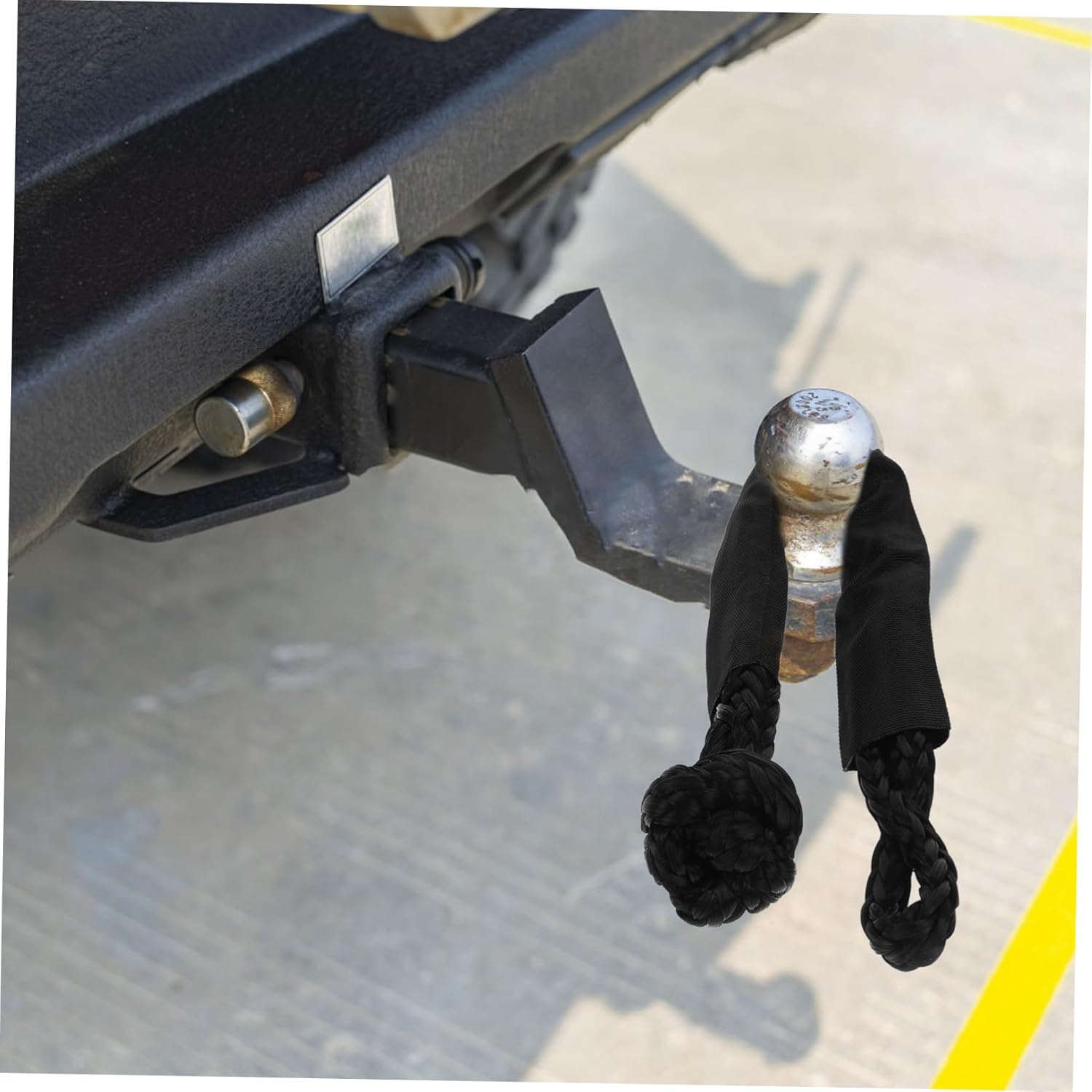 3pcs Flexible Synthetic Winch Shackle for Towing and Recovery High Molecular Design Random for Off-Road and Outdoor Use