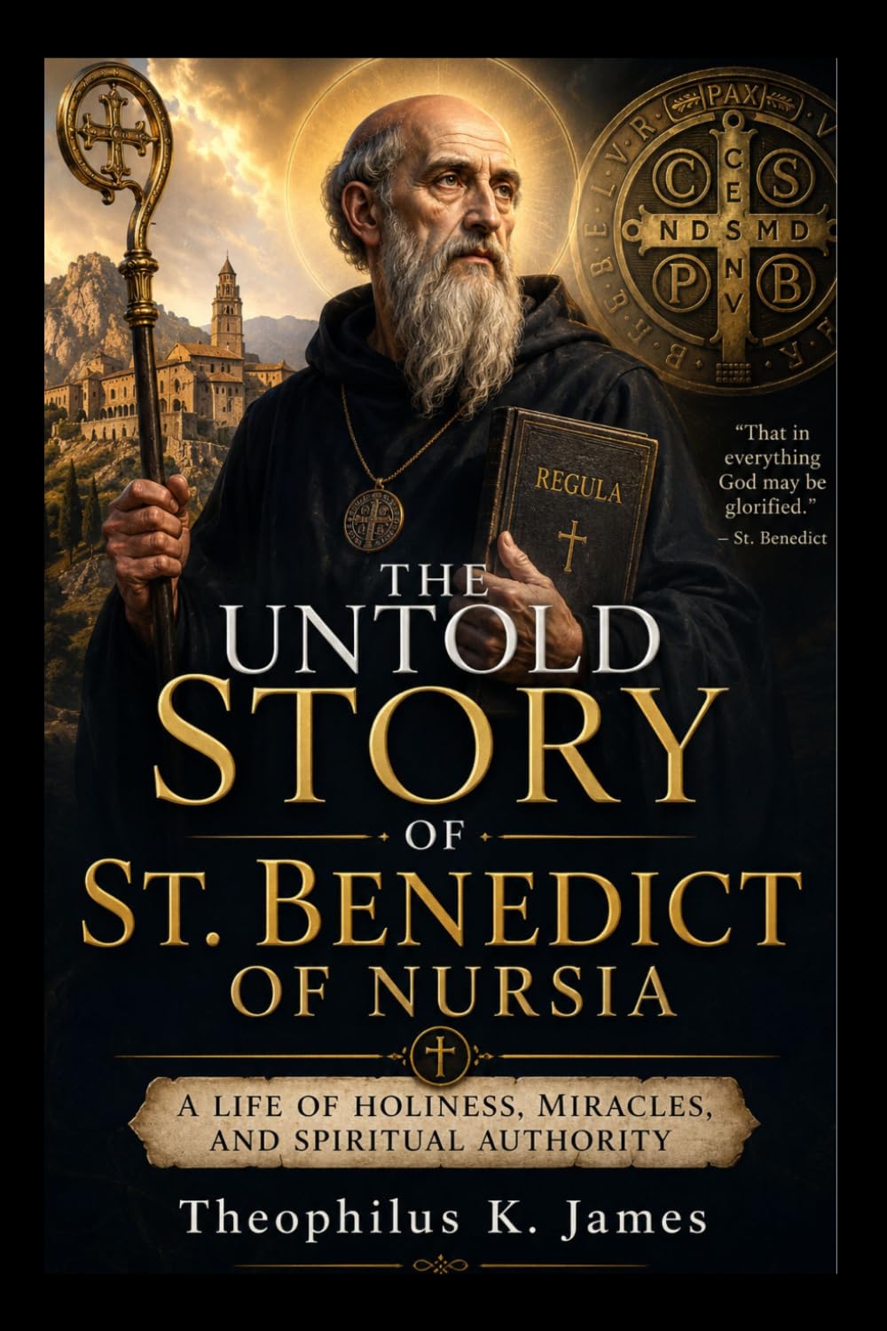 THE UNTOLD STORY OF ST. BENEDICT OF NURSIA: A LIFE OF HOLINESS, MIRACLES, AND SPIRITUAL AUTHORITY