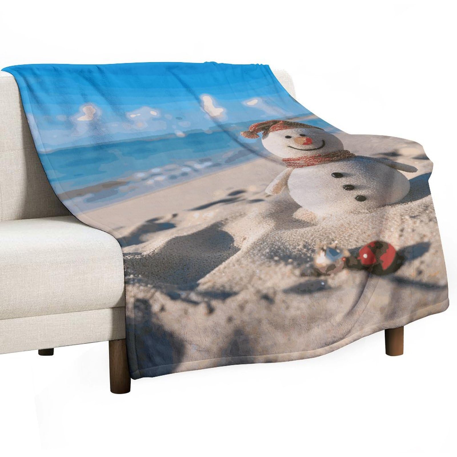Couverture polaire flanelle super douce et légère plaid épais toutes saisons