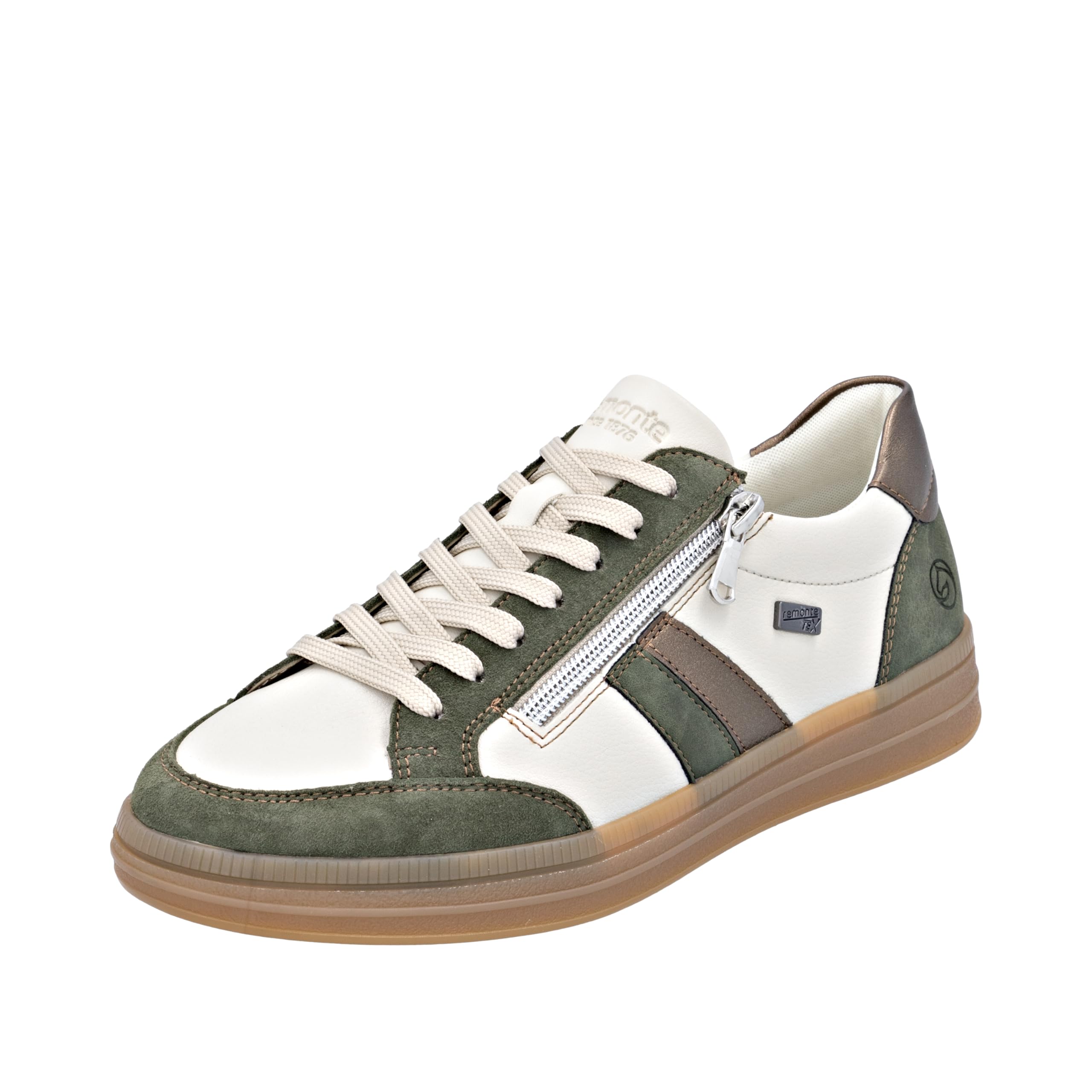 Remonte Women's D2C04 Low Trainers, Beige, 40 EU, Beige, 8 UK