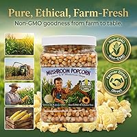 Vista 7 de Princeton Popcorn Signature Easy Pop™ Mushroom Popcorn Kernels – New 2026 Ultra-Premium Variety, Pops Large & Round, Easy-Popping with Fewer Hulls
