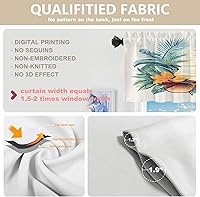 Vista 1173 de Cenefas de cocina modernas con patrón de cobre marrón dorado para ventanas, cenefas opacas abstractas de marcas de arañazos y cortinas opacas