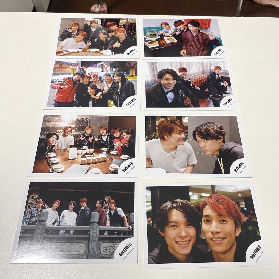 SixTONES グッズ まとめ売り 京本大我 ジェシー 田中樹 松村北斗 Merch Market Official Artist Video #113~ VVS #SixTONES