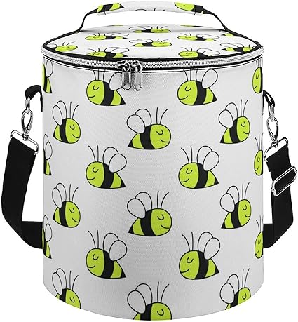 Round insulated lunch bag Clearance