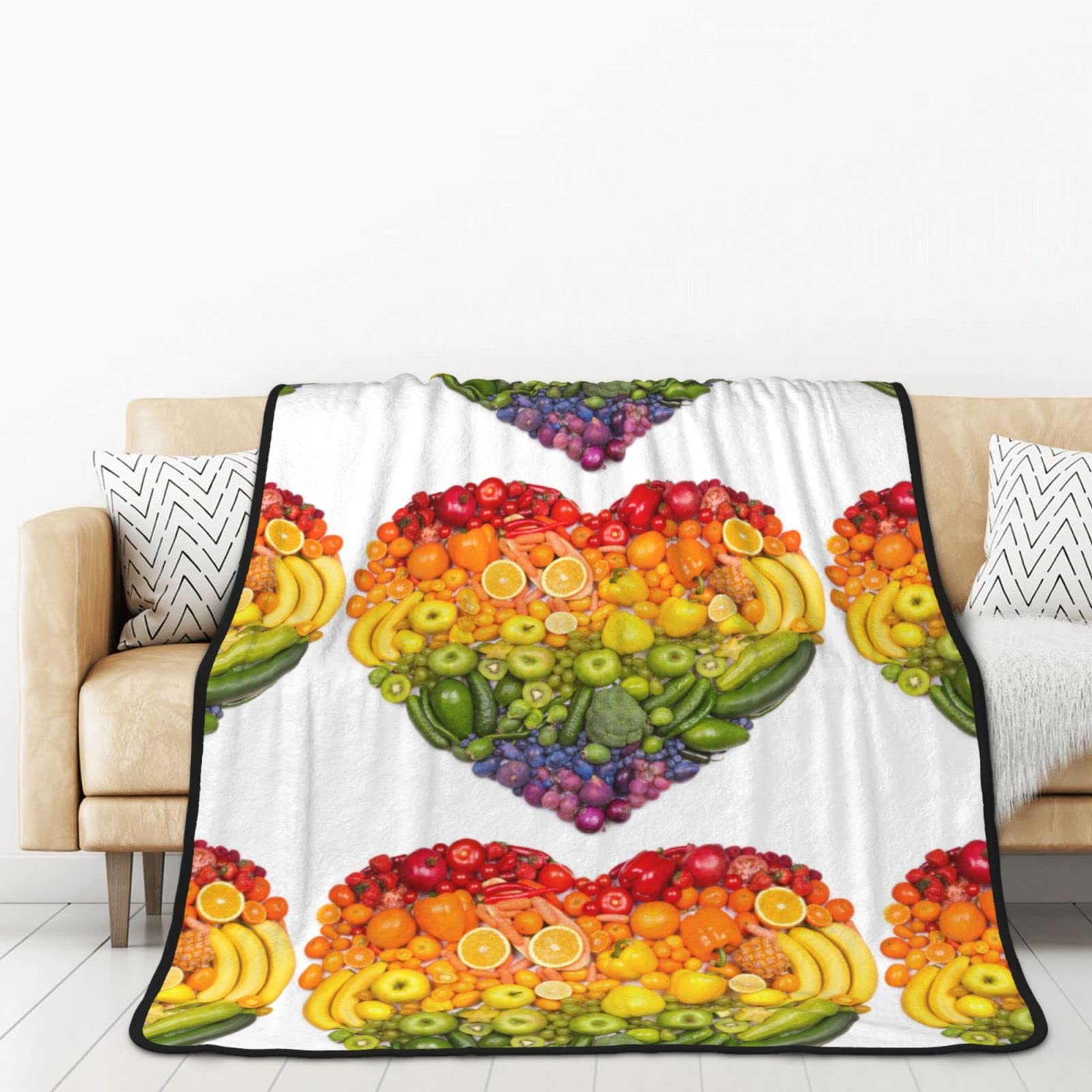 Couverture polaire en flanelle microfibre douce grand plaid 152x203