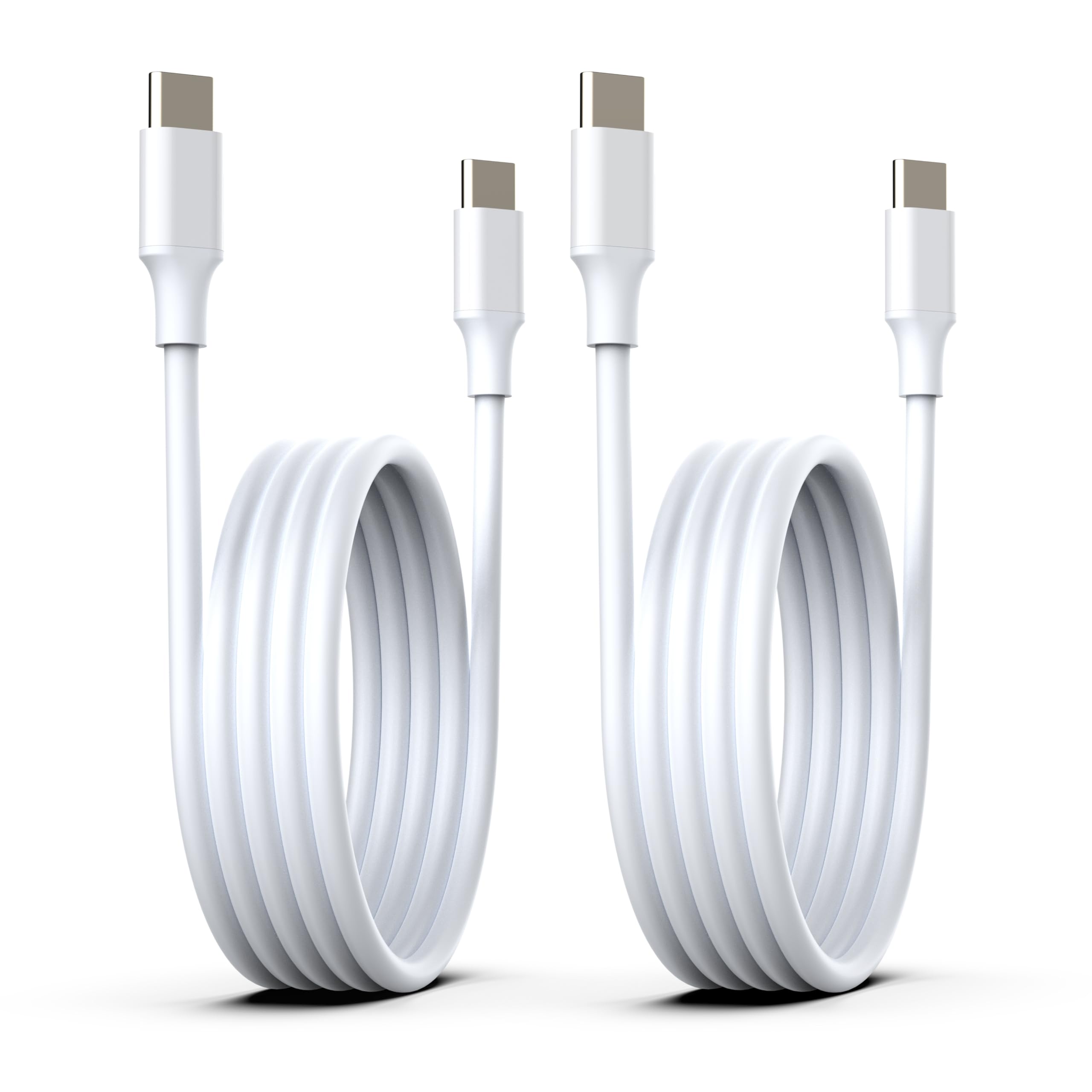 LMUBOYUSB C to USB C Charge Cable(4.92Ft/2 Pack),60w Type-c Charger Cable for iPhone 15,iPad,MacBook Pro,Galaxy S24/S23,Pixel 7 6 5,and More Phones,Tablets and Laptops with USB-C Port.