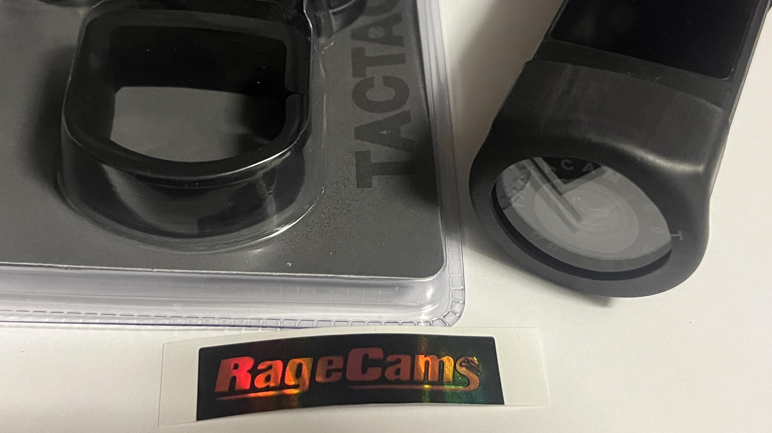 Universal Mount Adapter and Glass Lens Protector, Sticker Package compatable with 6.0 Cameras by RageCams M-AUM-6-GLC (Camera not Included)