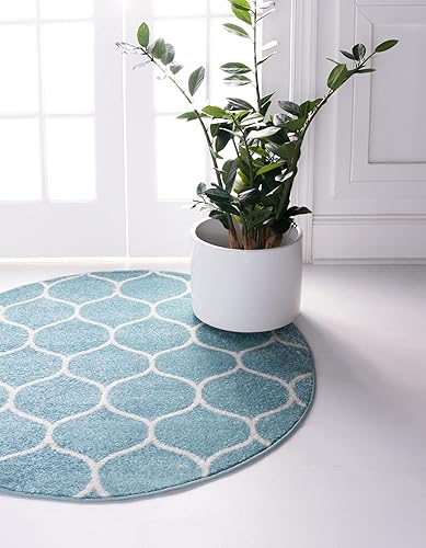 Miniatura 437 de Rugs.com Lattice Frieze Collection Alfombra – 4 x 6 pies, alfombra mediana negra perfecta para salas de estar, comedores grandes, planos abiertos