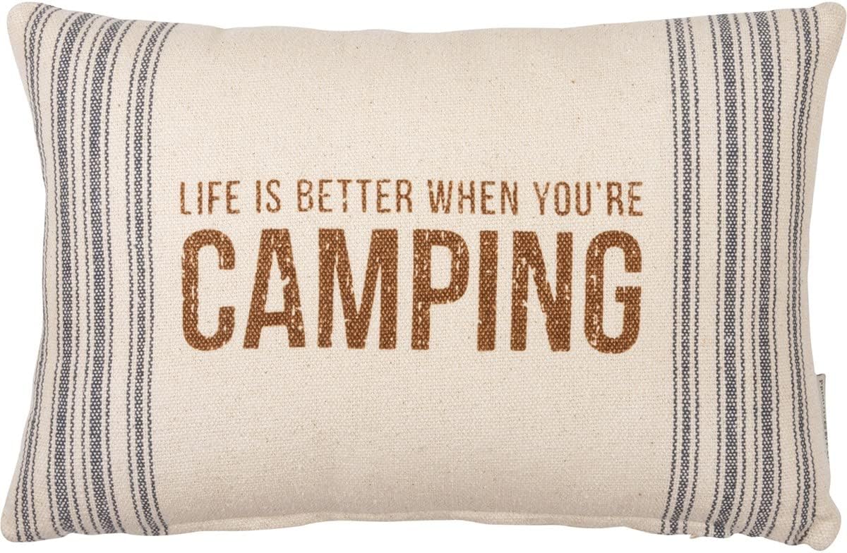 Pillow - Life Is Better When You're Camping