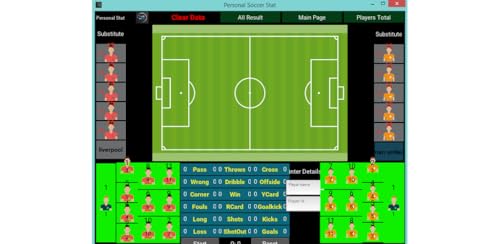 Personal Soccer Stat