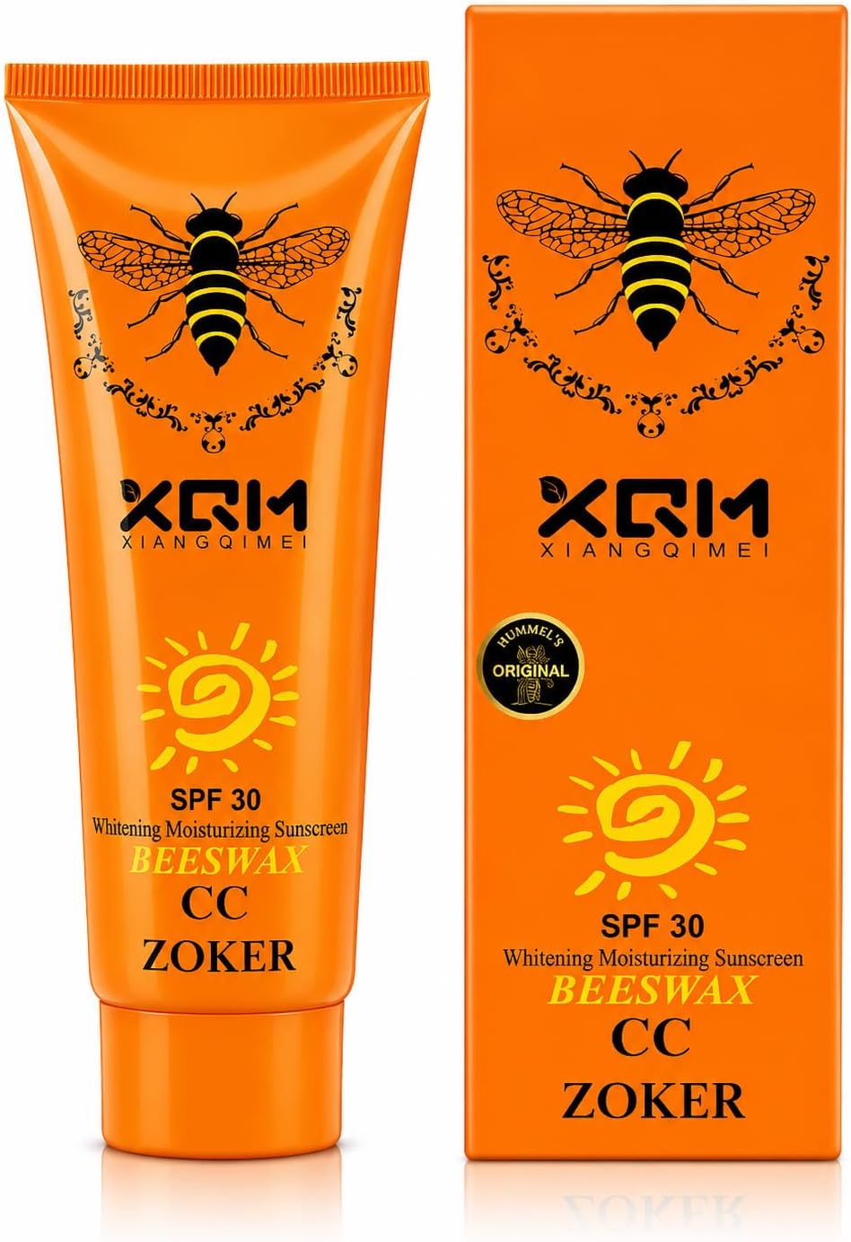 XQM Beeswax Whitening Sunscreen Spf 30 High Quality Moisturizing Sun Protection Tan Removal Brighten Natural Sun Cream