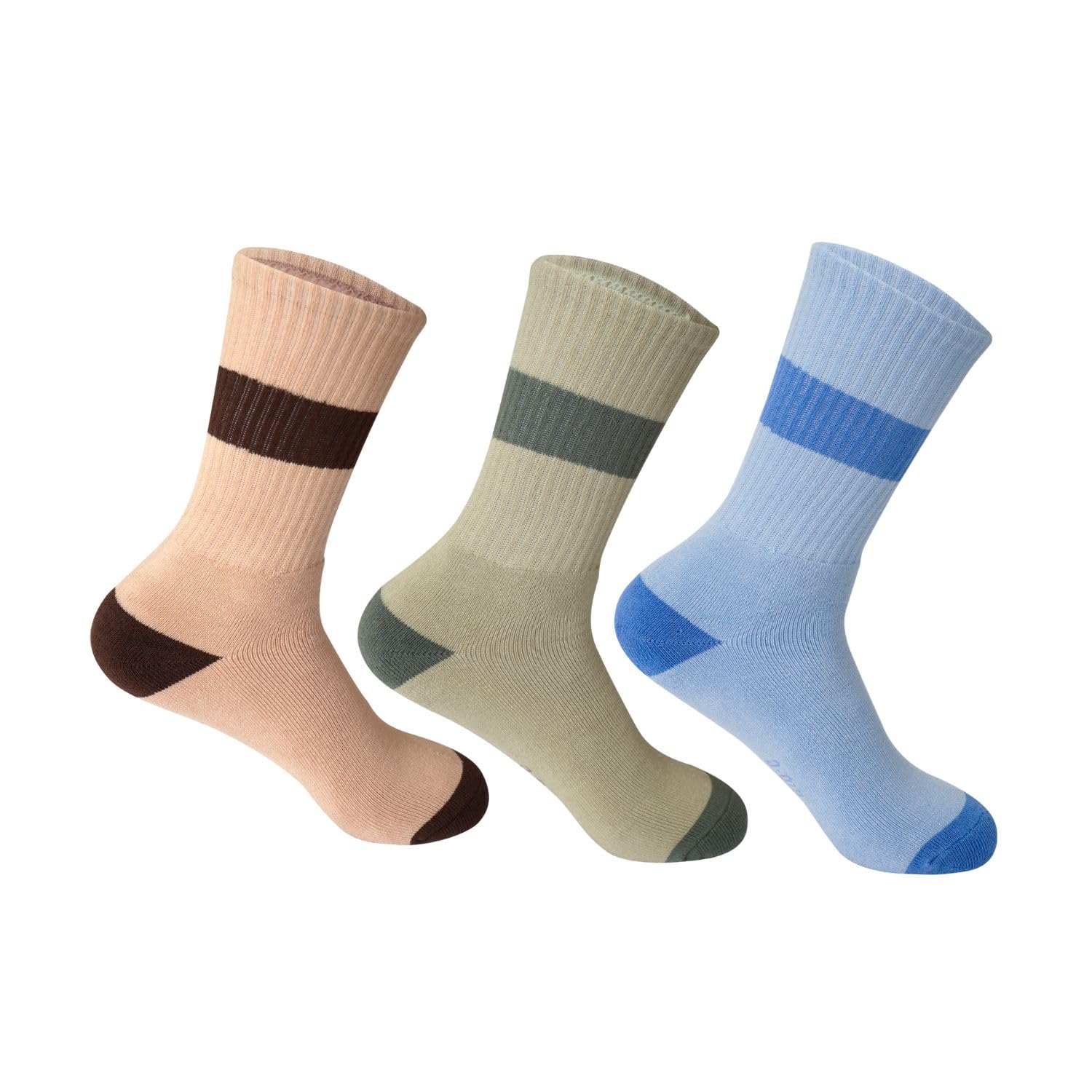 BiO-G Odor Free Daily Wear Compact Lightweight Comfortable Adult Cotton Ankle Length Socks for Athletes feet One Size