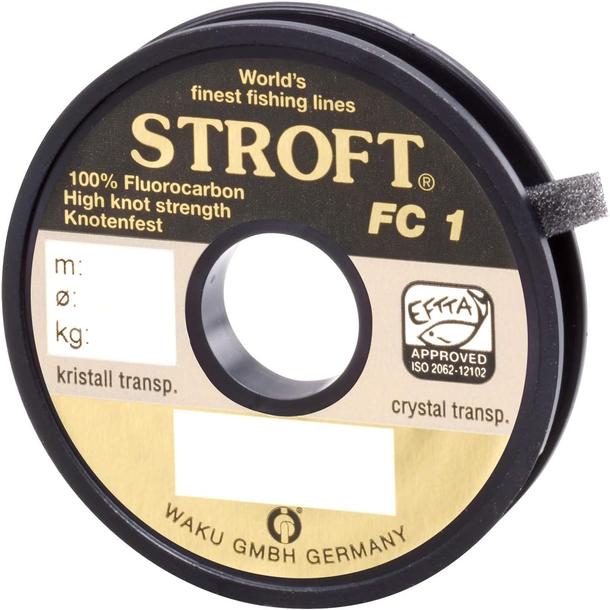 WAKU STROFT FC1 Fluorocarbon Line 25 m