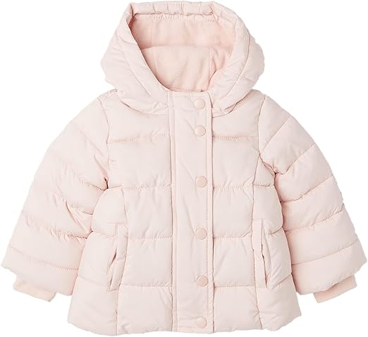 Amazon Essentials Girls and Toddlers' Heavyweight Hooded Puffer Coat, Water-Resistant