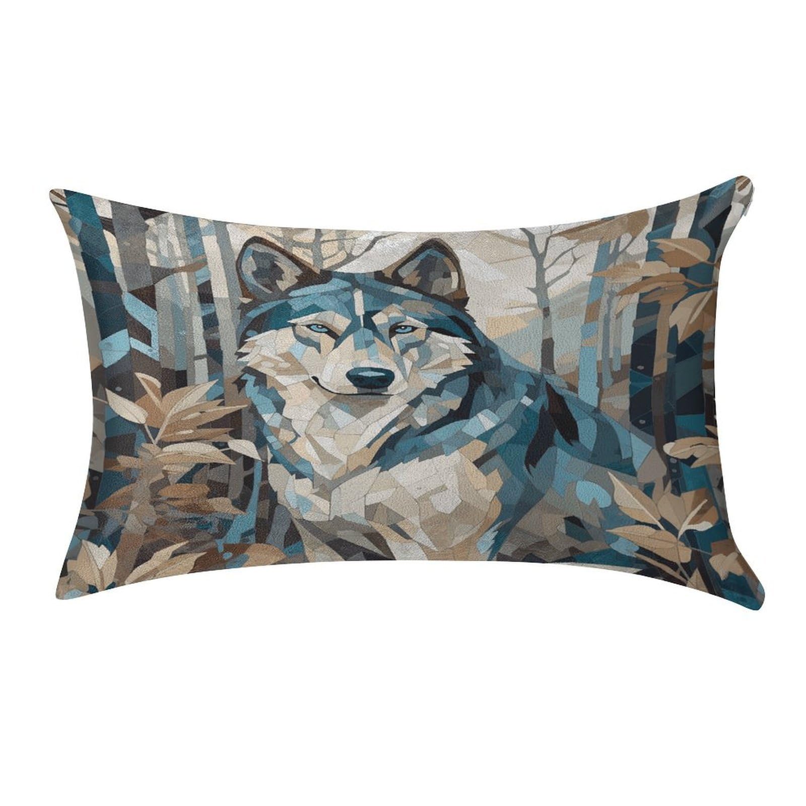 Btcowzrv Style Hand Drawn Dog Pattern Pillow Cover Pillow Case Pillowcase