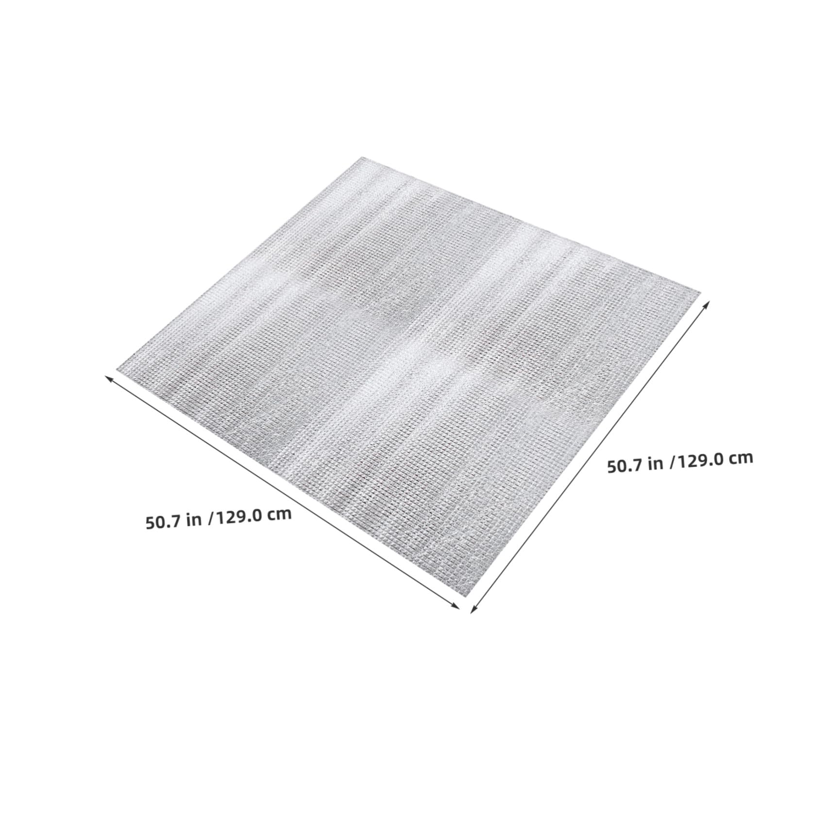 OUNONA 2sets Copertura per Soffitta per Ventola Isolata di Scudo Termico Soffitto in Alluminio Guarnizione per Soffitta Garage Camper Argento