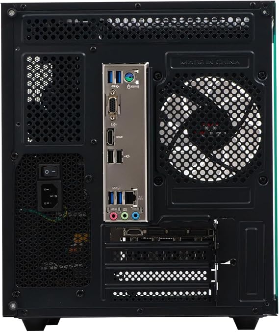 Veno Scorp Gaming PC Bundle Intel Core i5 3rd Gen 3.9GHz, GTX 750 4GB, 16GB RAM, 256GB SSD + 1TB HDD, Windows 11, WiFi, 22 Monitor, Mini Nemesis Black RGB Case, 500W PSU