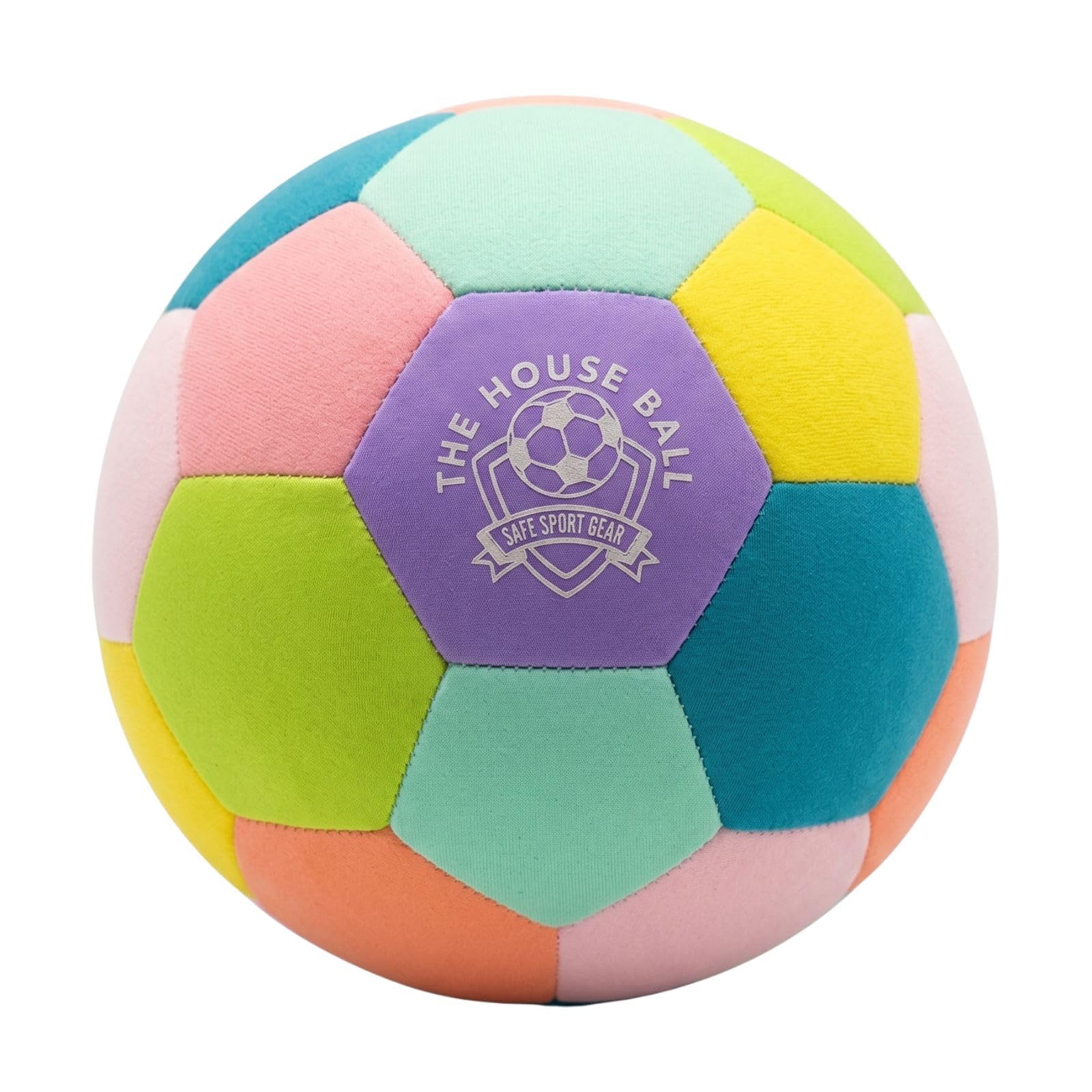 The House Ball Size 4 Football – Soft Indoor Training Football for Kids & Teens – Safe for Home Practice, Dribbling, Passing, Juggling & Skill Development — image 1